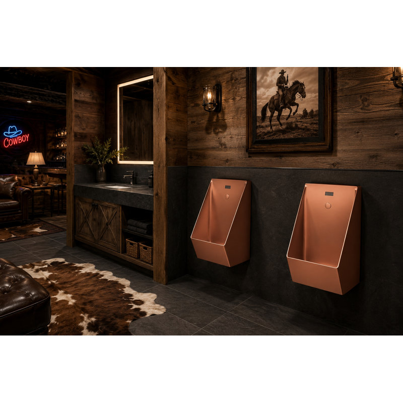 Urinoir mural rose Gold Man