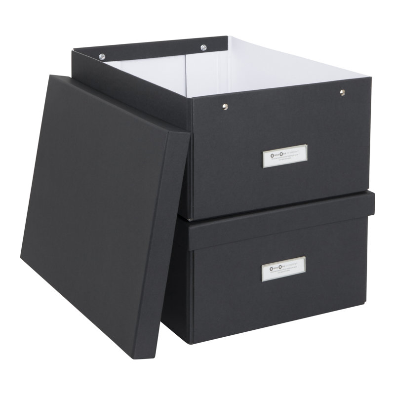 Collapsible Storage Box, Black