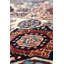 Tapis unique nouvel âge 3 pi 10 po x 6 pi 3 po Mamluk en beige / cerise / ivoire