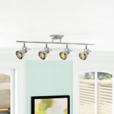 Ensemble de rail d'éclairage 4 lumières Fedler 29 "