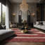 Tapis rouge soyeux et moelleux-1422781789