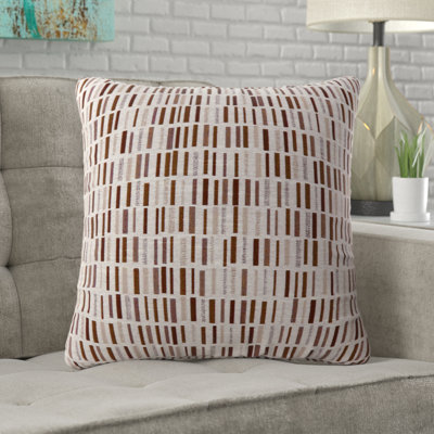 Hamer Geometric Reversible Throw Pillow