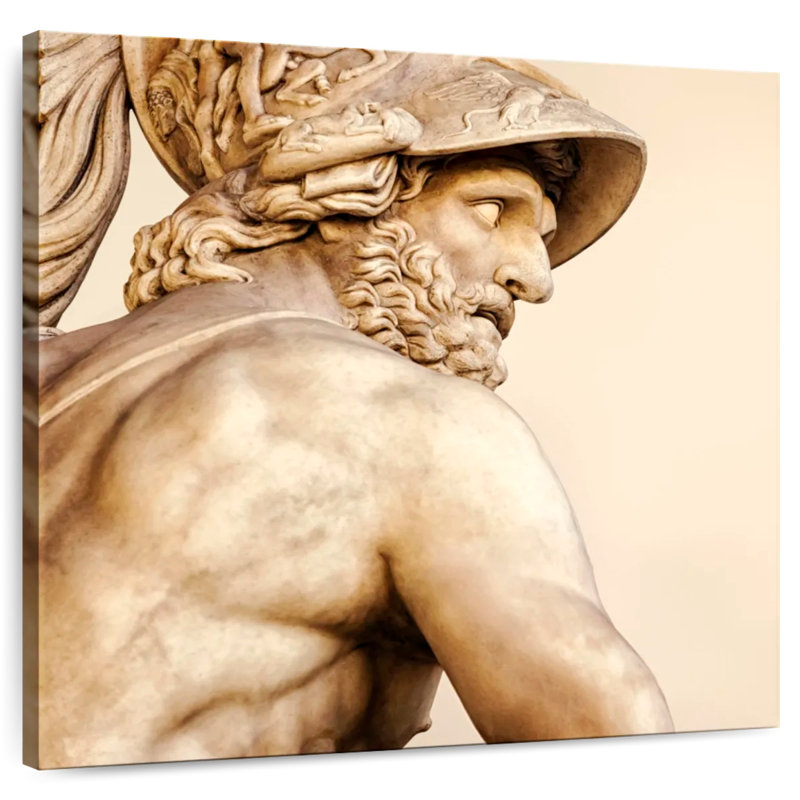 Statue de Menelaus, H 10 po x l 10 po