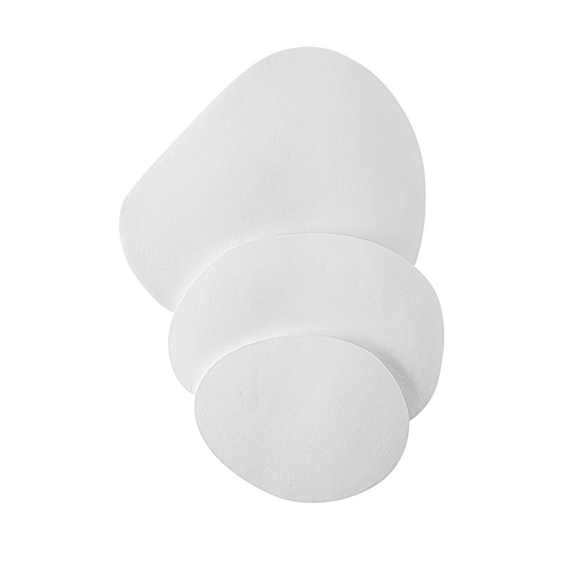 AKEMI Wall Sconce, Gesso White