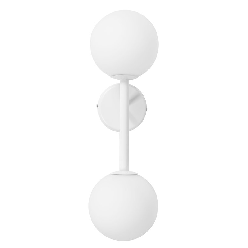 Rashard Armed Sconce, White