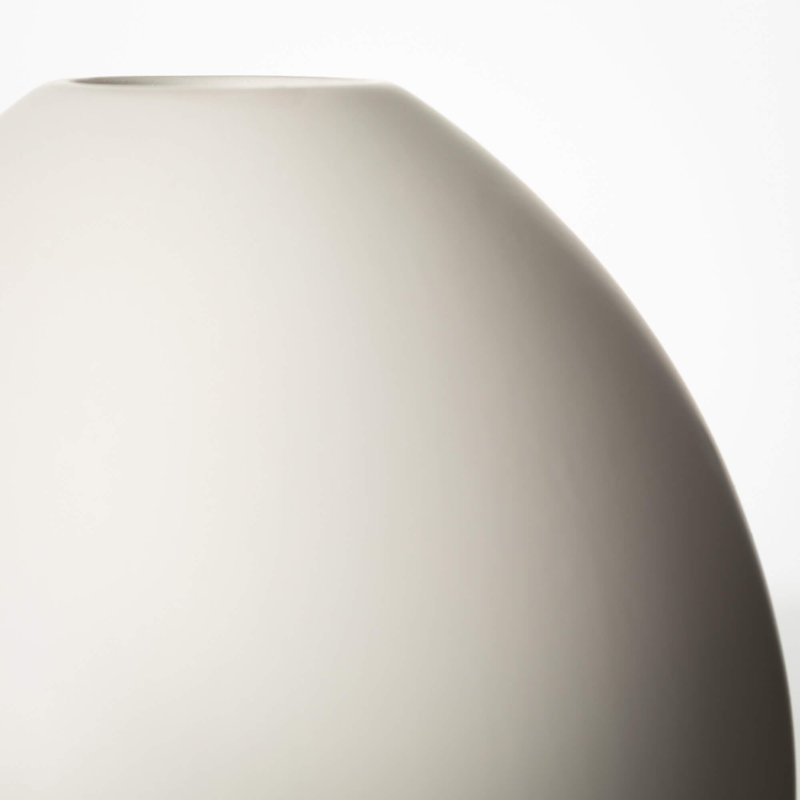 Vase de table en céramique Inniyan, Blanc