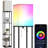 62.99'' Black Traditional Floor Lamp-80716594