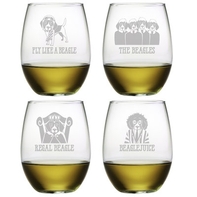 Poulos 21oz. Wine Glass Set