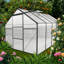 Base surélevée en polycarbonate pour serre-111176885-111176893