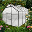 Base surélevée en polycarbonate pour serre-111176885-111176897