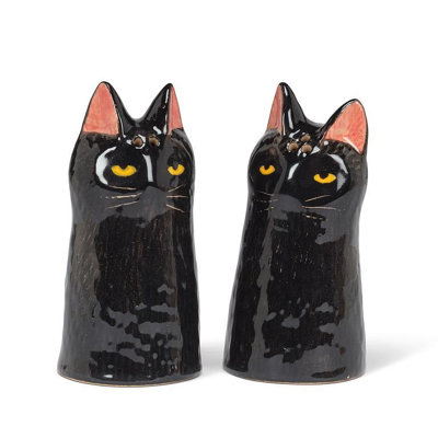 Black Cats Salt & Pepper Shaker