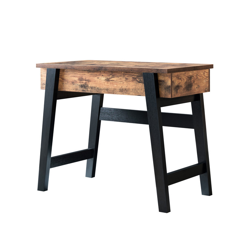 Junius 36'' Console Table, Distressed Wood