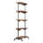 Industrial 72" H x 33" W Etagere Bookcase