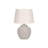 Lighting, 22"H, Table Lamp, Cream Concrete, Ivory / Cream Shade, Modern