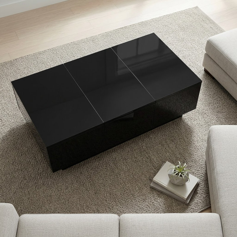 Table basse Braunstein, Blanc