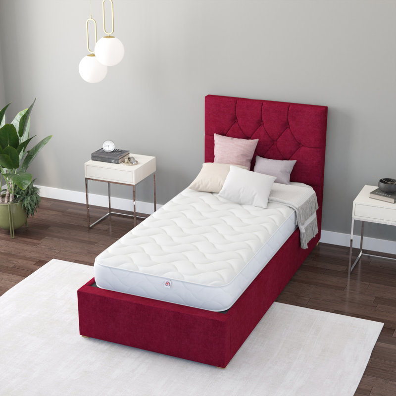 Rashaya 17 Stories Open Coil Mattress, Small Double (4')