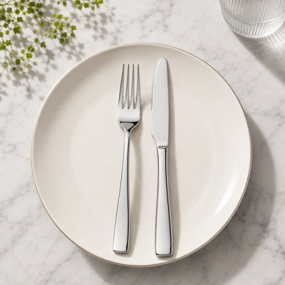65-Piece 18/10 Silverware Set for 12