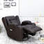 Manual Swivel Rocking Recliner with Heat and Massage-154337231