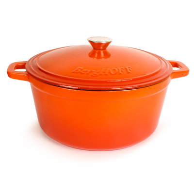 BergHOFF Neo 7Qt Cast Iron Round Covered Dutch Oven