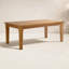 Table basse en bois de teck Clairmont