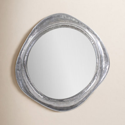 27" Cast Iron Accent Mirror