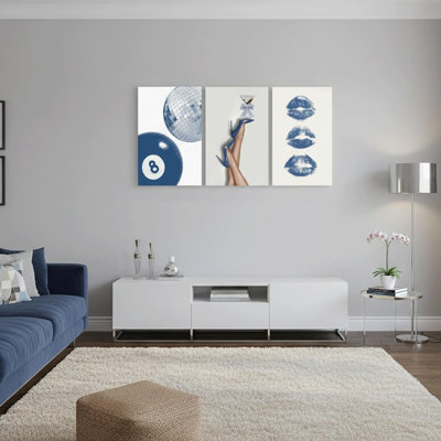 3 Piece Wrapped Canvas Print