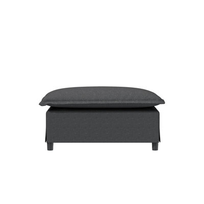 33*27.5" Ottoman Module For Modular Sectional Sofa,Wide Seat,Chenille,2S
