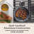 Calphalon  Premier Ceramic Nonstick 8" and 10" Frying Pan Set, Midnight Blue