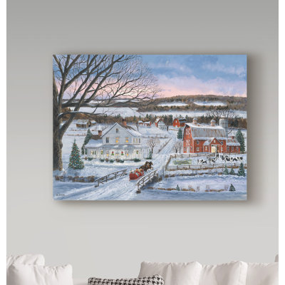 " Christmas Sleigh Ride " Print