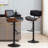 Pehrson Swivel Height Adjustable Faux Leather Mid-Century Bar Stool-571361725