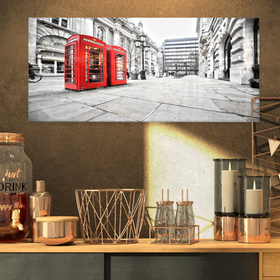 " Phone Booths On Street "