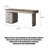 Italian Minimalist Solid Wood Desk-1738247033