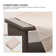 Outdoor Wicker Coffee Table Patio Table 2-layer Glass Tabletop with Furniture Cover