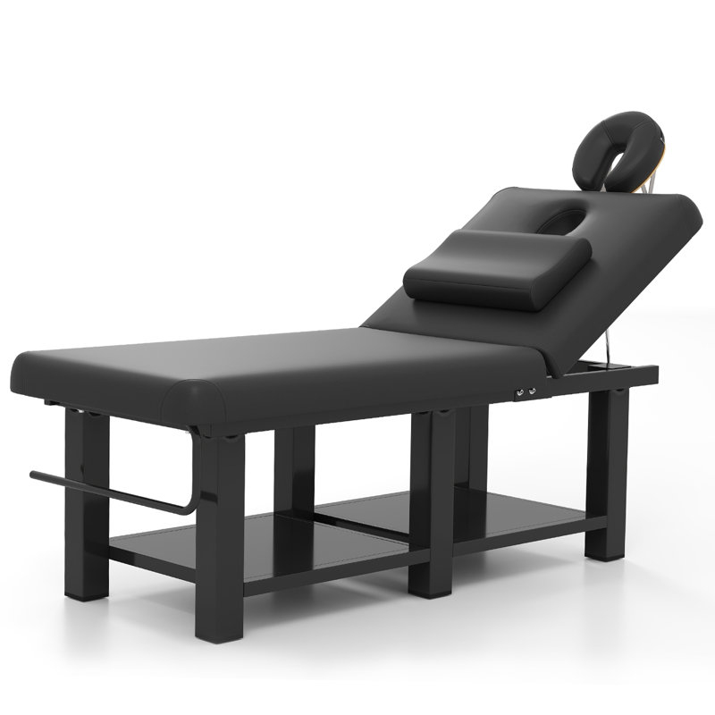 Table de massage professionnelle de 75 pouces avec appui-tête réglable