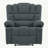 Massage Chair Recliner Sofa with Heating and Cup Holder-2085600679