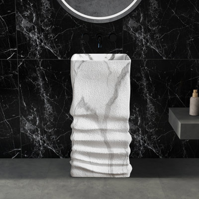 Lavabo de salle de bain 33 po