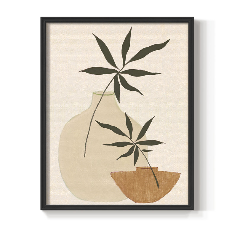 «Santa Fe Still Life I», reproduction encadrée - bois massif, Noir, H 20 po x l 16 po