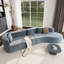 Boneless 132" Modern Modular Sectional Sofa-229344946