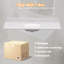 Dessus de meuble-lavabo en quartz 60 po avec lavabo encastré et dosseret en céramique