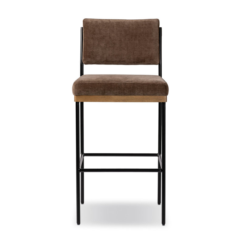 Ashford Stool, Bar Stool (30.3" Seat Height), Altair Mushroom/Polyester
