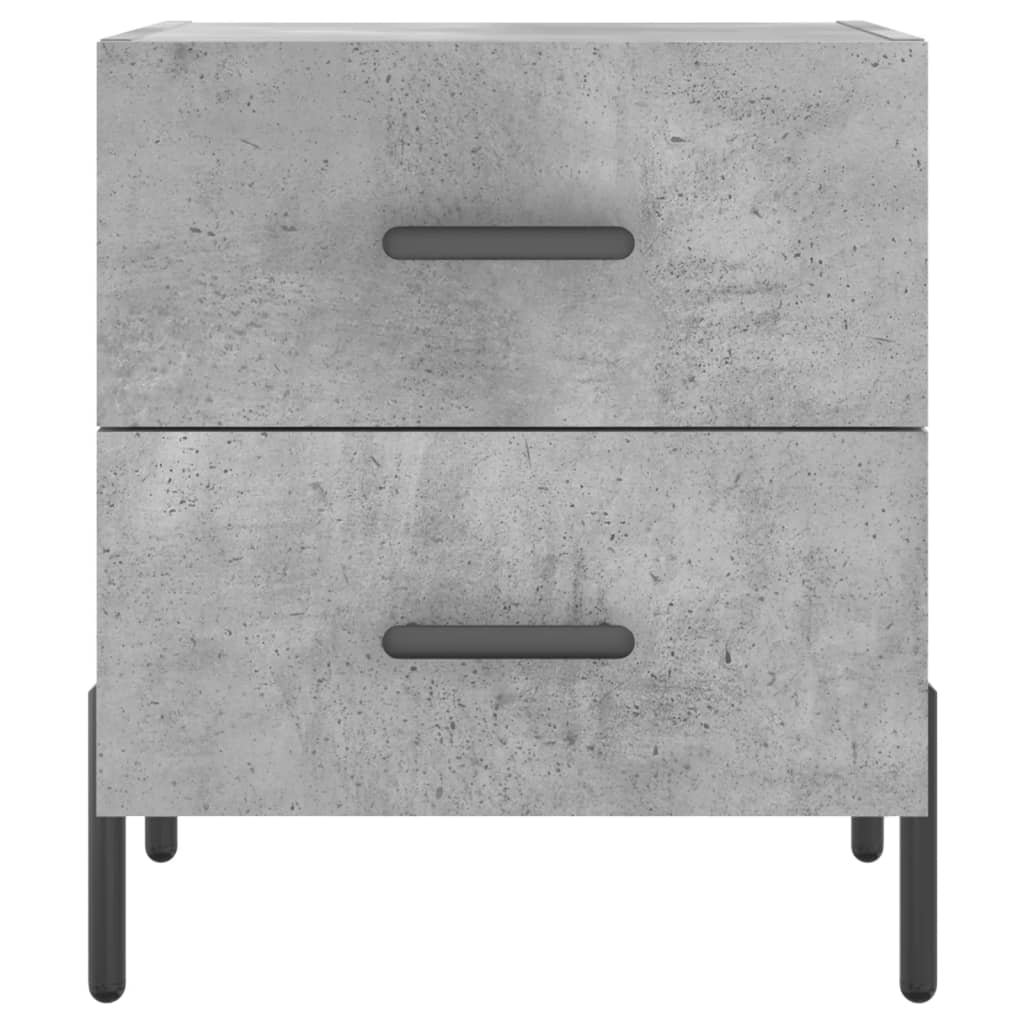 40cm W Iron Bedside Table