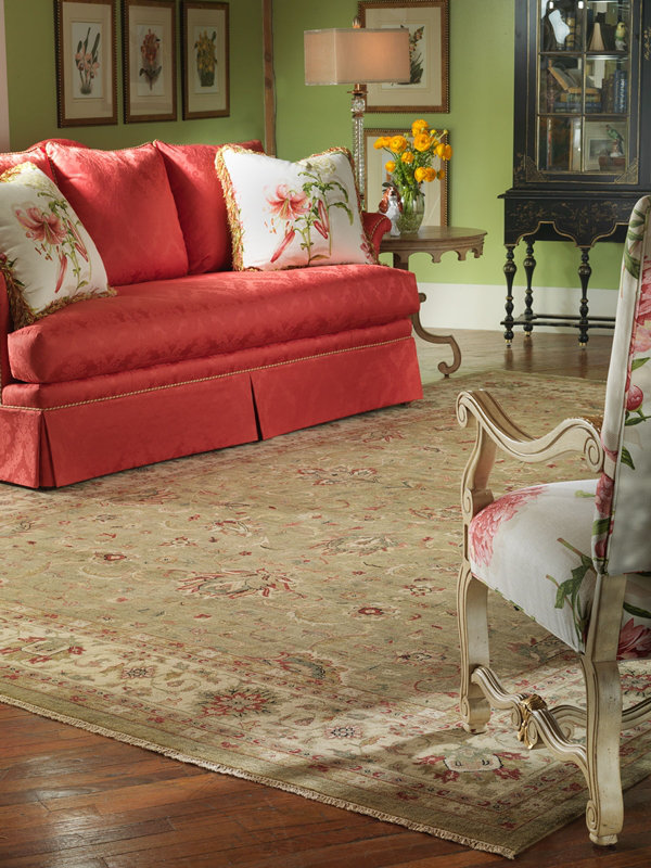 Wool Oriental Area Rug, Runner 2'6" x 12'