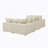 6 - Piece Modular Corduroy Sectional