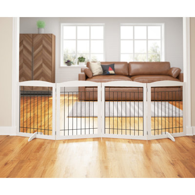 Noriega Metal Free Standing Pet Gate