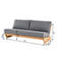 Hadria Teak 4 - Person Patio Conversation Sets with Cushions