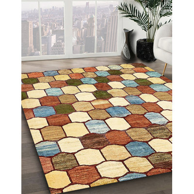 Tapis abstrait moderne 385