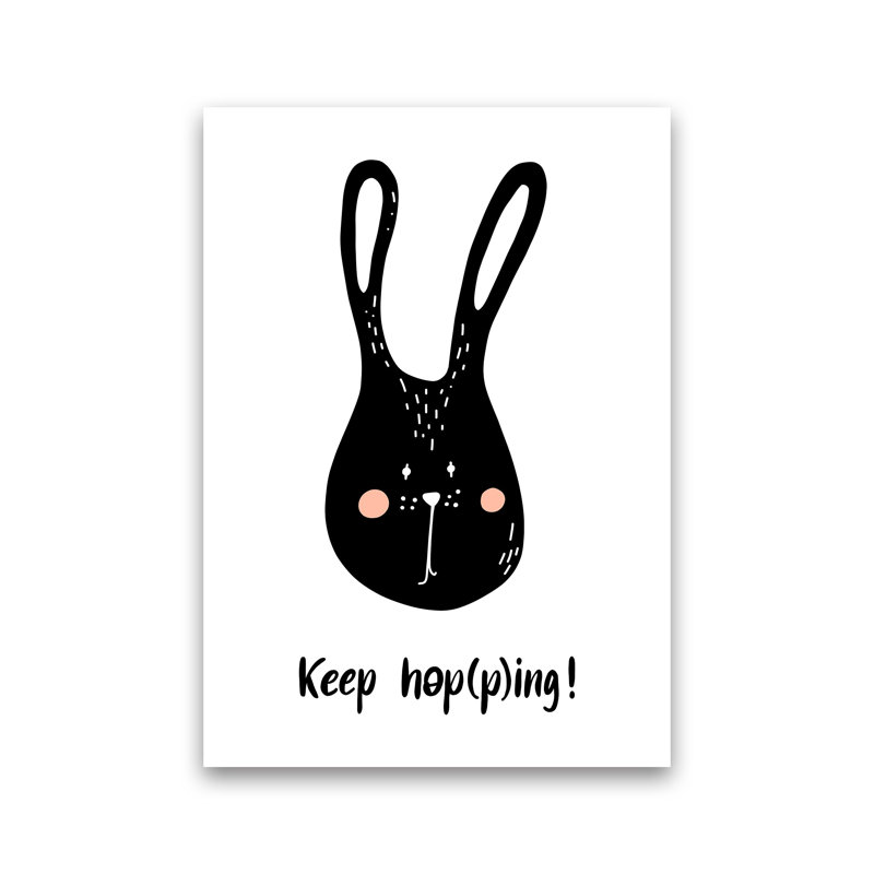 Bunny by Miniofmine - Print, Unframed, 84cm H x 60cm W x 1cm D