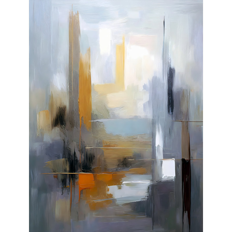 Cityscape Dreams, 32" H x 24" W