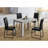 Small Rectangular Dining Table – Grey Laminate, Contemporary-278559831