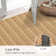 Modern Woven Pattern Accent Rugs with Non-Slip Backing, Washable Soft Low Pile Floor Carpet, Non-Shedding Contemporary Indoor Carpet for Bedroom, Kitchen, Living Room